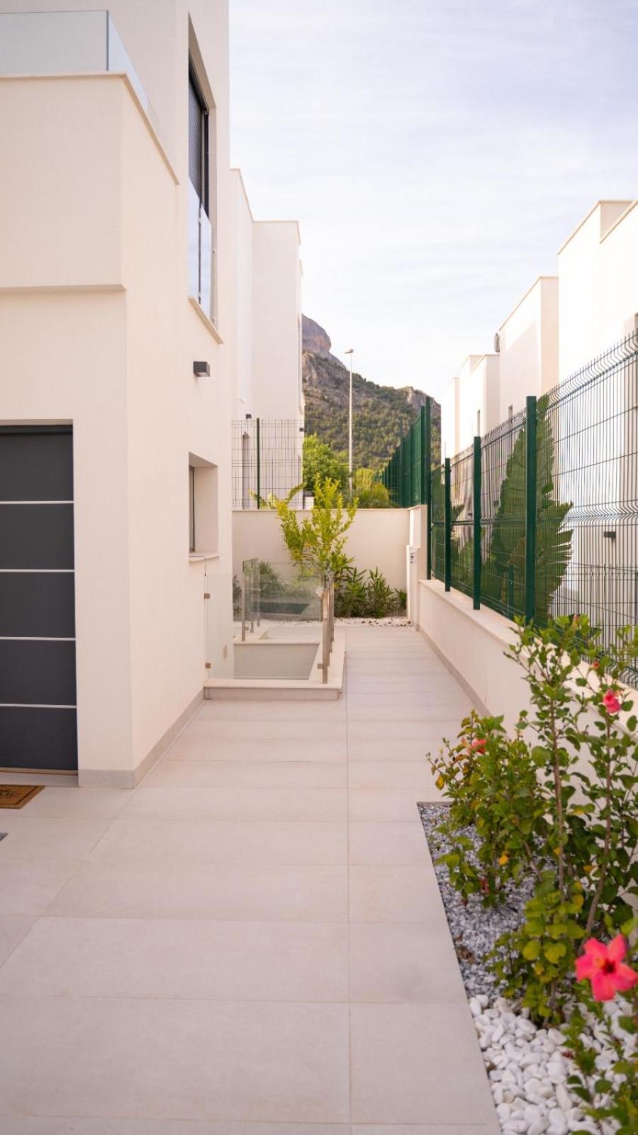 Amberes Apartment, A Stylish Villa'S Independent Downstairs Apartment With Private Swimming Pool And Terrace Polop Εξωτερικό φωτογραφία